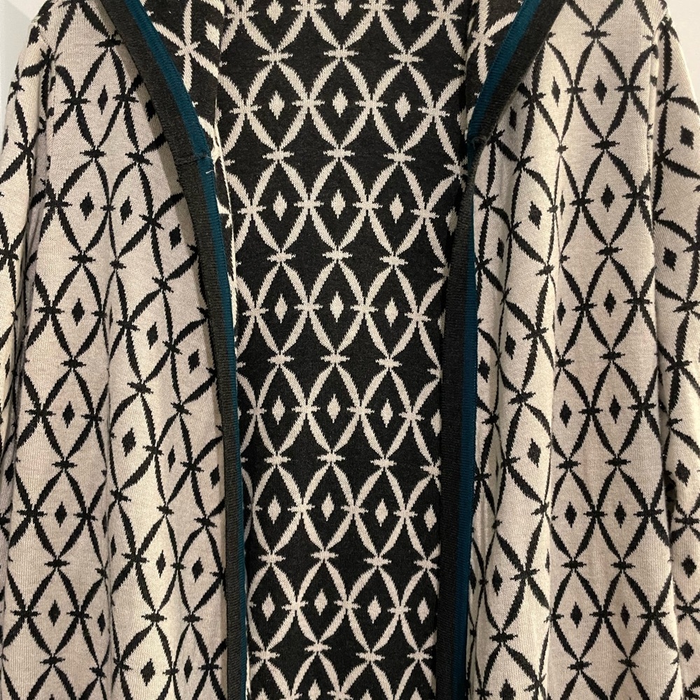 Belldini women’s open front hooded cardigan. Size Large. Cotton/ viscose - Picture 2 of 16